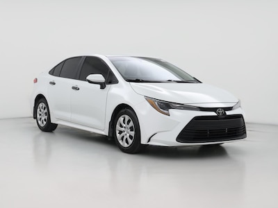 White 2025 Toyota Corolla LE