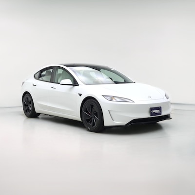 White 2025 Tesla Model 3 Performance