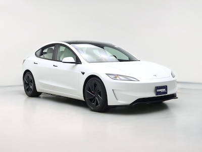 White 2025 Tesla Model 3 Performance