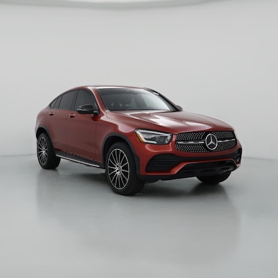 Red 2020 Mercedes-Benz GLC300 Coupe