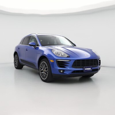 Blue 2017 Porsche Macan S