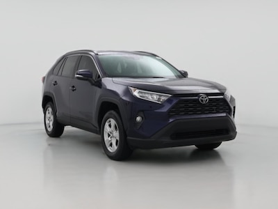 Blue 2021 Toyota RAV4 XLE