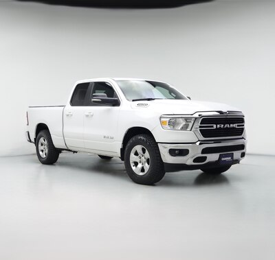 White 2021 Ram 1500 Bighorn