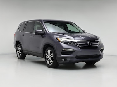Gray 2017 Honda Pilot EX-L