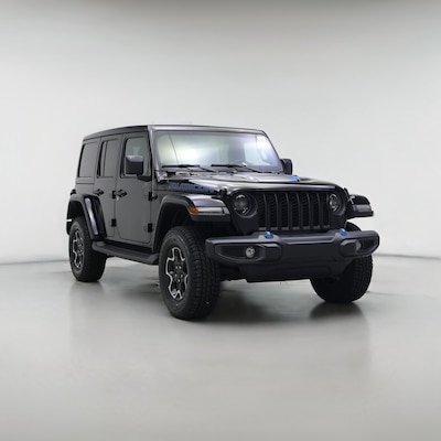 Black 2023 Jeep Wrangler 4XE PHEV Unlimited Rubicon
