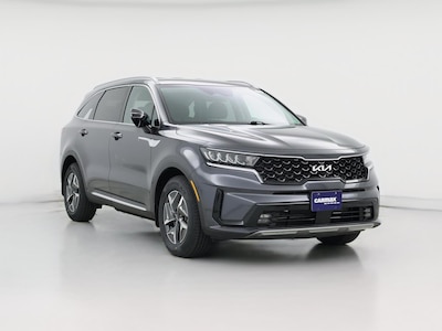 Gray 2022 Kia Sorento Hybrid EX