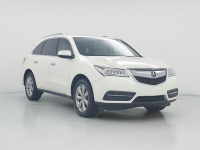 White 2014 Acura MDX Advance