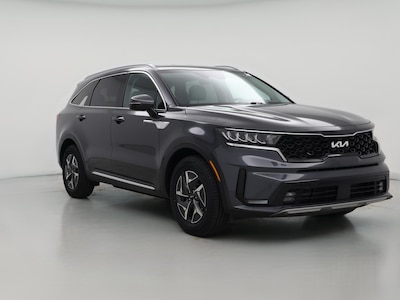 Gray 2023 Kia Sorento Hybrid EX