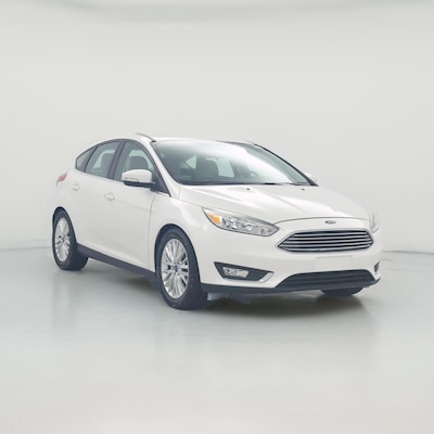 White 2015 Ford Focus Titanium