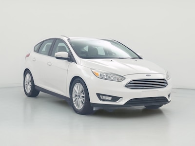 White 2015 Ford Focus Titanium