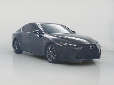 Black 2021 Lexus IS 350 F-Sport
