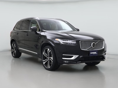 Black 2024 Volvo XC90 B6 Ultimate Bright Theme
