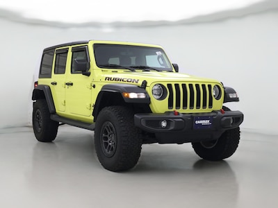 Yellow 2023 Jeep Wrangler Unlimited Rubicon