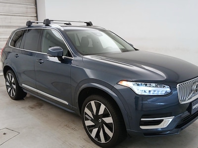 Blue 2023 Volvo XC90 Recharge PHEV T8 Ultimate Bright Theme