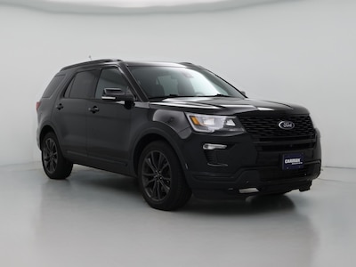 Black 2018 Ford Explorer Sport