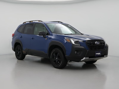 Blue 2022 Subaru Forester Wilderness