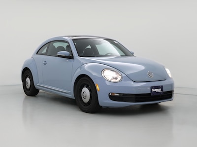 Blue 2014 Volkswagen Beetle 1.8T