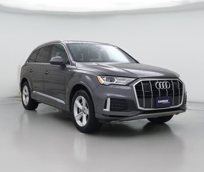 Gray 2022 Audi Q7 Premium Plus