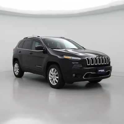 Black 2014 Jeep Cherokee Limited