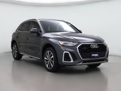 Gray 2022 Audi Q5 S-Line Premium