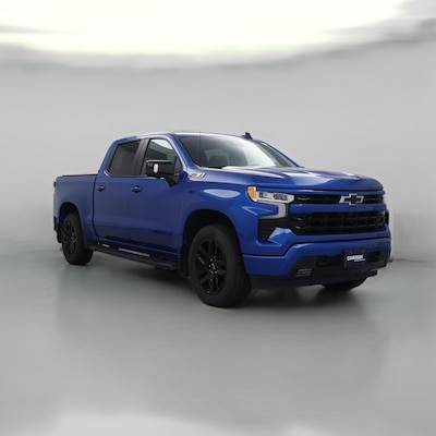 Blue 2022 Chevrolet Silverado 1500 RST