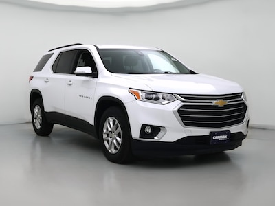 White 2020 Chevrolet Traverse LT Cloth