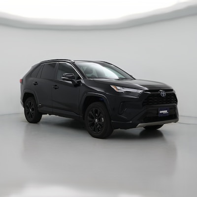 Black 2023 Toyota RAV4 Hybrid SE