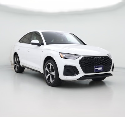 White 2023 Audi Q5 Sportback S-Line Premium Plus