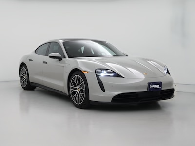 White 2023 Porsche Taycan Electric