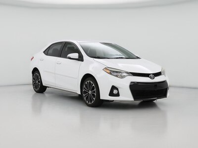White 2014 Toyota Corolla S