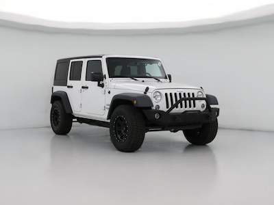 White 2016 Jeep Wrangler Unlimited Sport