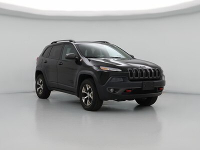 Black 2014 Jeep Cherokee Trailhawk