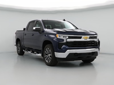 Blue 2022 Chevrolet Silverado 1500 LT