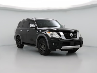 Black 2017 Nissan Armada Platinum