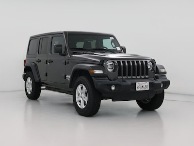 Black 2020 Jeep Wrangler Unlimited Sport S