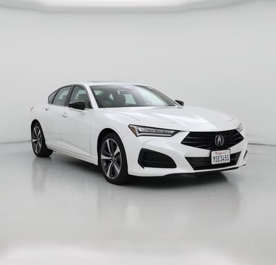 White 2025 Acura TLX Technology