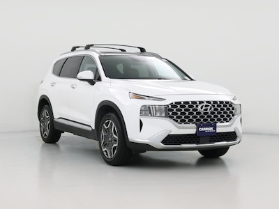 White 2022 Hyundai Santa Fe Hybrid SEL Premium