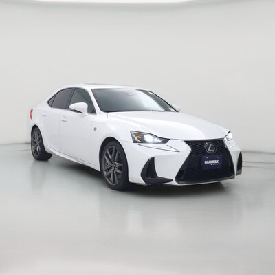 White 2017 Lexus IS 200t