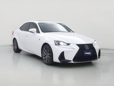 White 2017 Lexus IS 200t