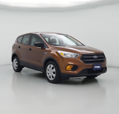 Orange 2017 Ford Escape S
