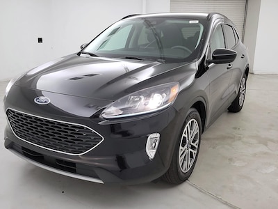 Black 2021 Ford Escape SEL