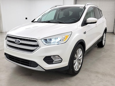 White 2017 Ford Escape Titanium