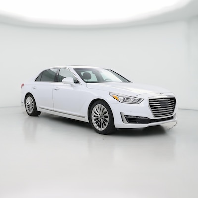 White 2018 Genesis G90 Premium