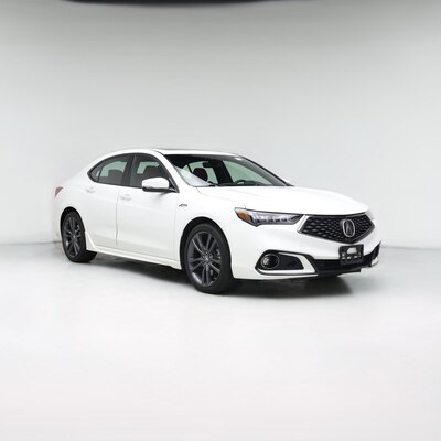 White 2018 Acura TLX SH-AWD A-Spec