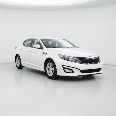 White 2015 Kia Optima LX
