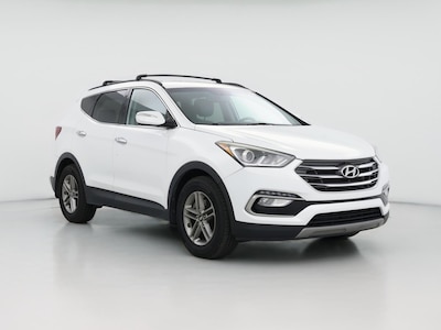 White 2017 Hyundai Santa Fe Sport