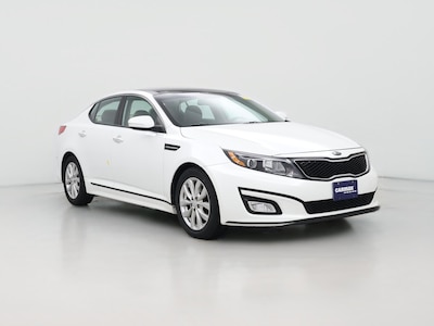White 2015 Kia Optima EX