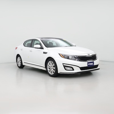 White 2015 Kia Optima EX