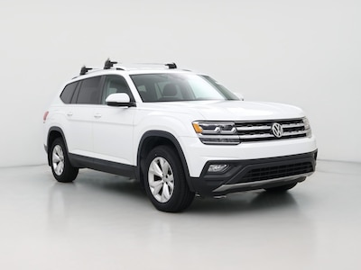 White 2018 Volkswagen Atlas SE w/Tech