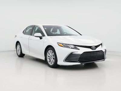 White 2021 Toyota Camry LE